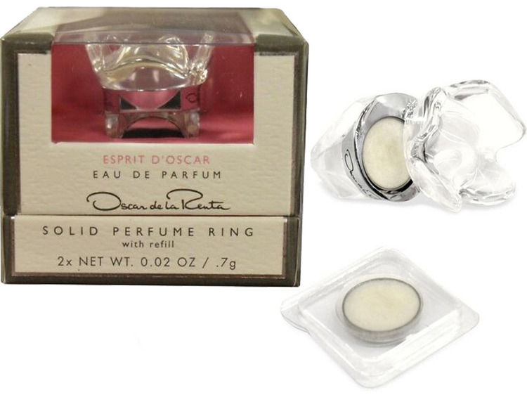Oscar de la Renta Esprit D'oscar Solid Perfume Ring With Refill