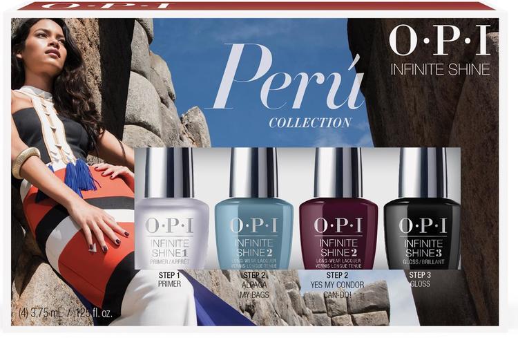 OPI Infinite Shine Peru Collection-Primer, Alpaca and Yes My Condor, Gloss