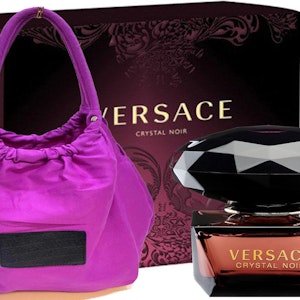 Versace Crystal Noir Eau De Toilette 50ml+Diesel Loverdose Bag
