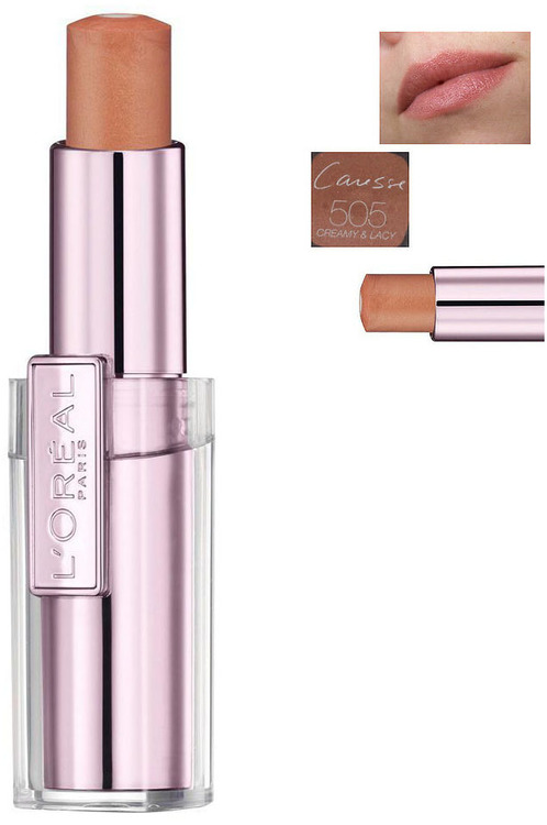 L'Oreal Rouge Caresse Lipstick - 505 Creamy & Lacy