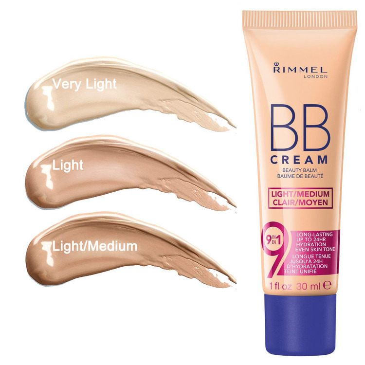 Rimmel BB Cream 9 in 1 Super Makeup SPF 15 - Light/Medium