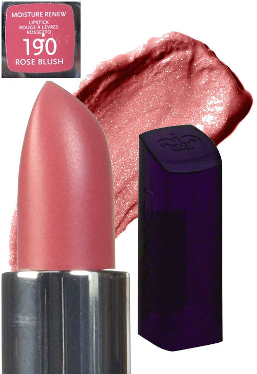 Rimmel Moisture Renew Lipstick-Rose Blush