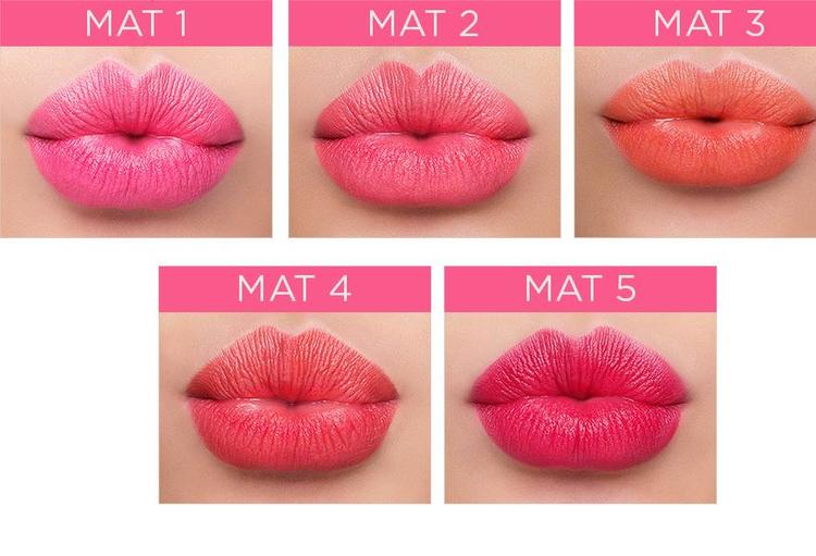 Maybelline Color Sensational BOLD Matte Lipstick-Mat2 Sugar Pink