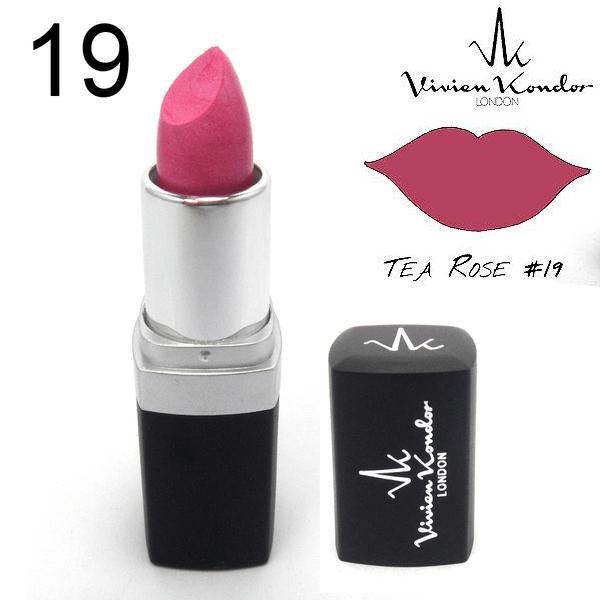 Vivien Kondor Vegan Friendly Cruelty Free Matte Lipstick - 19 Tea Rose
