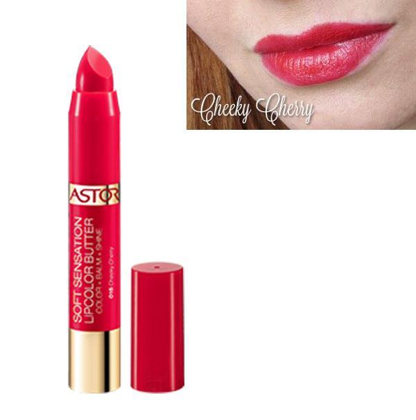 Astor Soft 3 in 1 LipColor Butter - 015 Cheeky Cherry