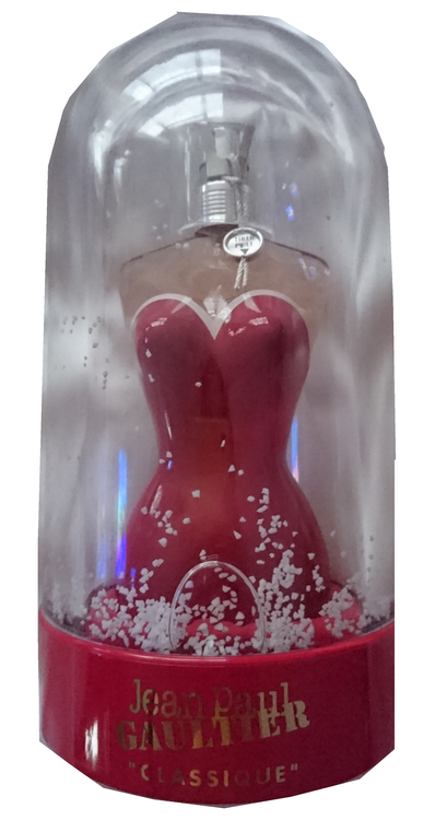 Jean Paul Gaultier Classique Eau de Toilette Spray 100ml - Limited Edition 2017 Snow Globe Collectors Bottle