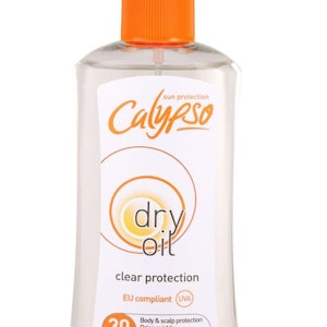 Calypso Dry Oil Spray Clear Protection SFP 30 Spray 250ml & Dry Skin
