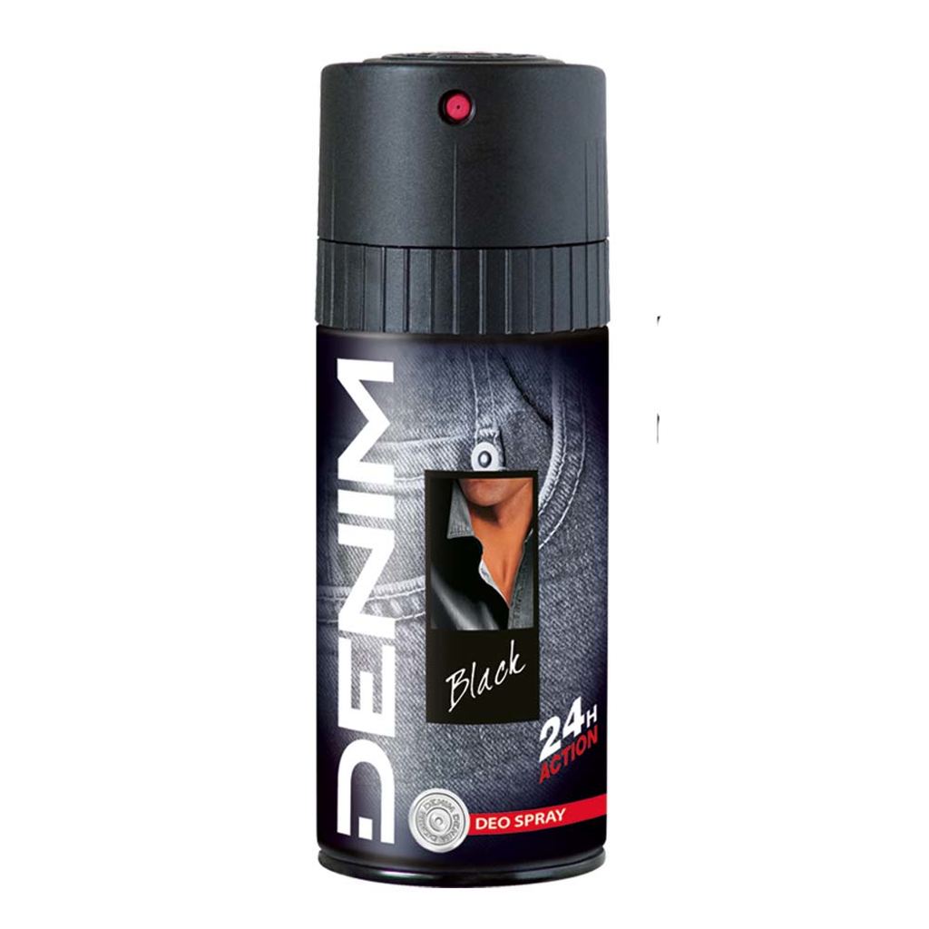 Denim Black Deodorant Body Spray 150ml
