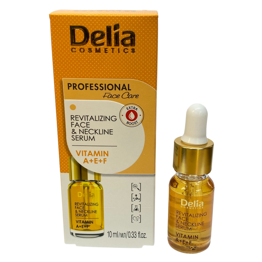 Delia Vitamin A+E+F Revitalizing Face & Neckline Serum
