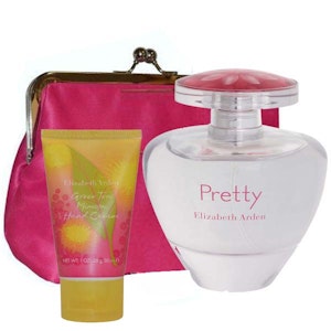 Elizabeth Arden Pretty Gift Set - EDP 50ml + Pinkcosmetics Bag