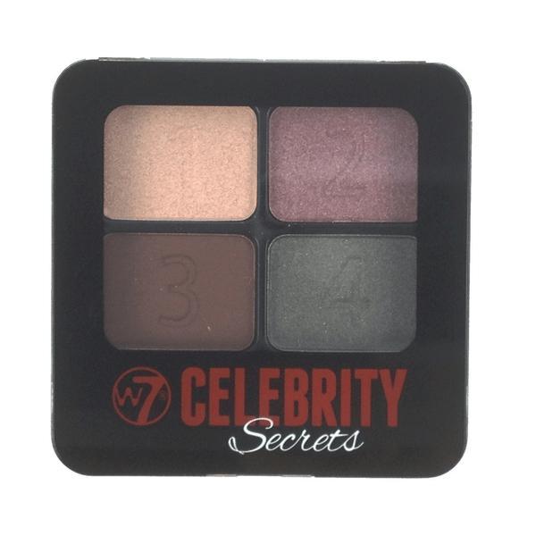 W7 Celebrity Secrets 4 Step-To-Perfect Matte Shadow Kit -Sultry