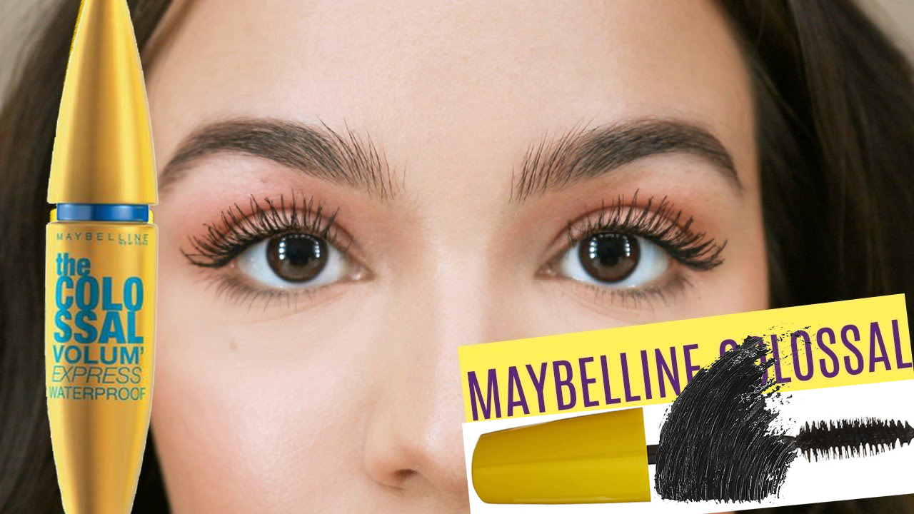 Maybelline Volum'Express Mascara Kit - Waterproof Black+Nailpolish Remover