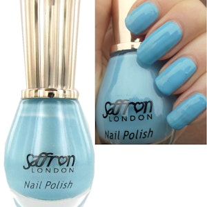 Saffron Pearl Shades Nail Polish - Bikini Blue