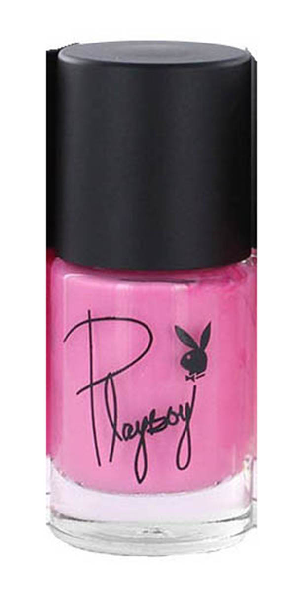 Playboy Baby Doll Pink Crème Nail Polish - Ballerina + Max Factor 866 Extra Glitter