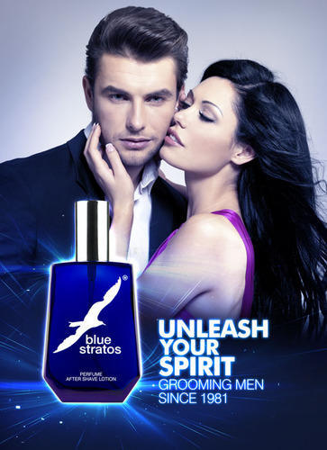 Blue Stratos After Shave Lotion 100ml