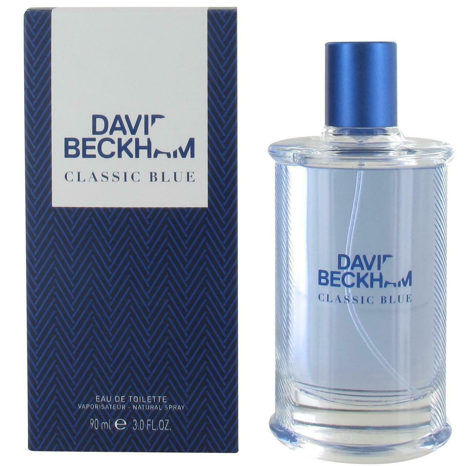 David Beckham Classic Blue EDT 90ml + Hair&Body Wash 200ml