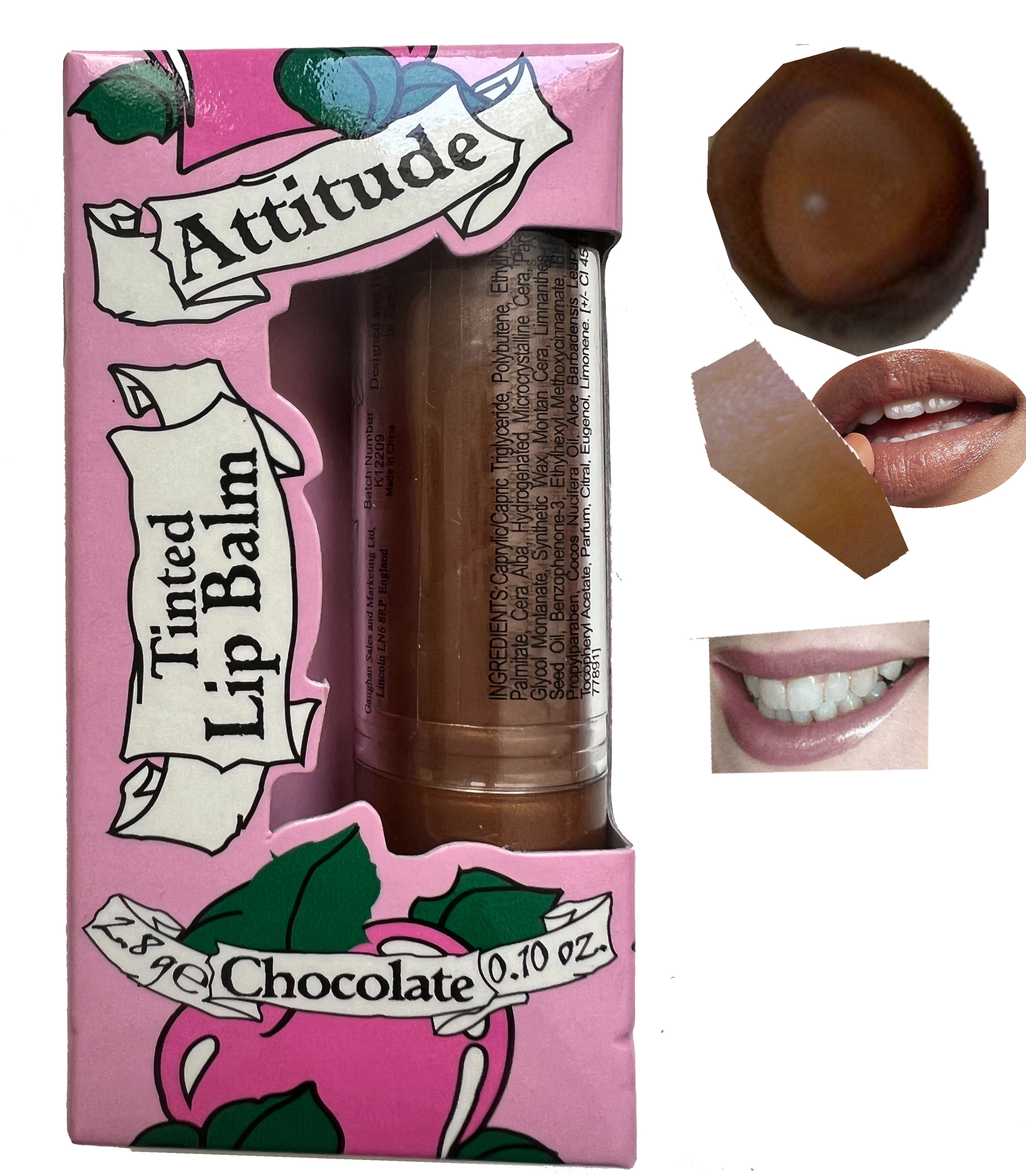 Attitude Tinted Lip Balm-Chocolate