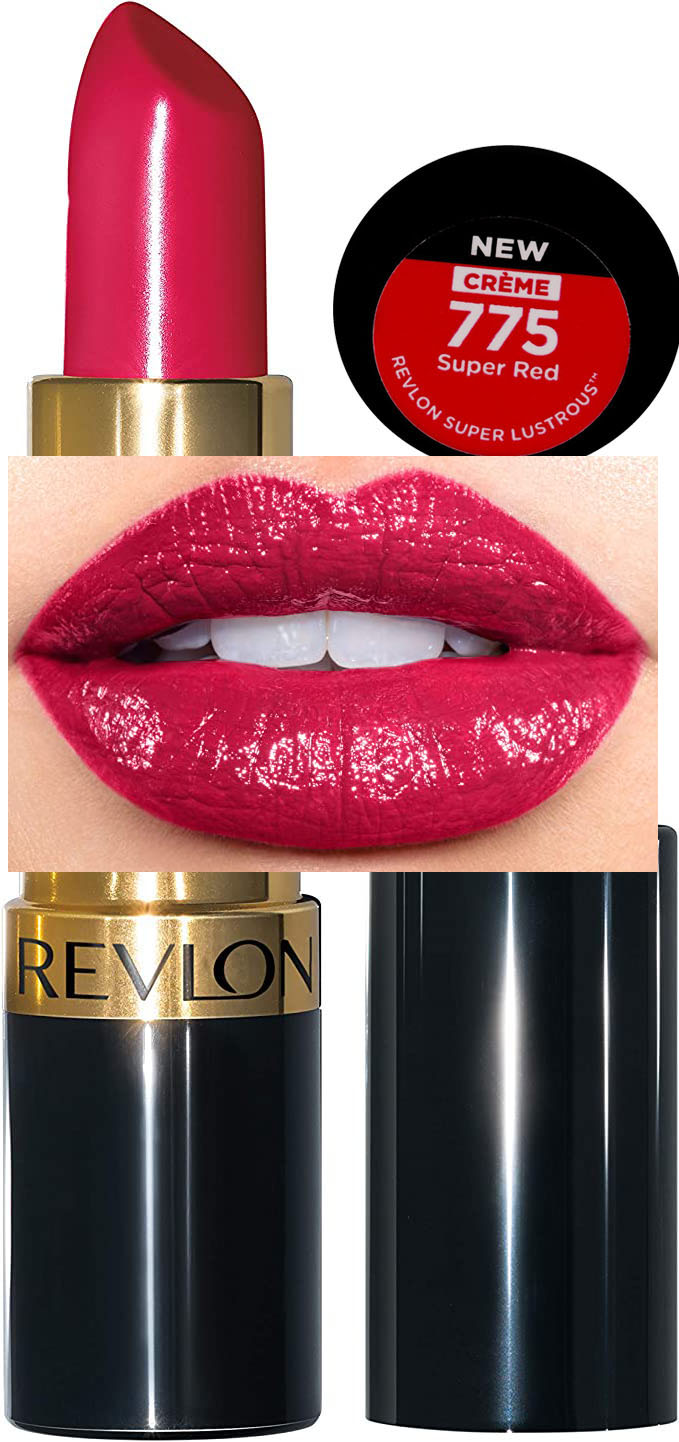 Revlon Super Lustrous Crème Lipstick - 775 Super Red