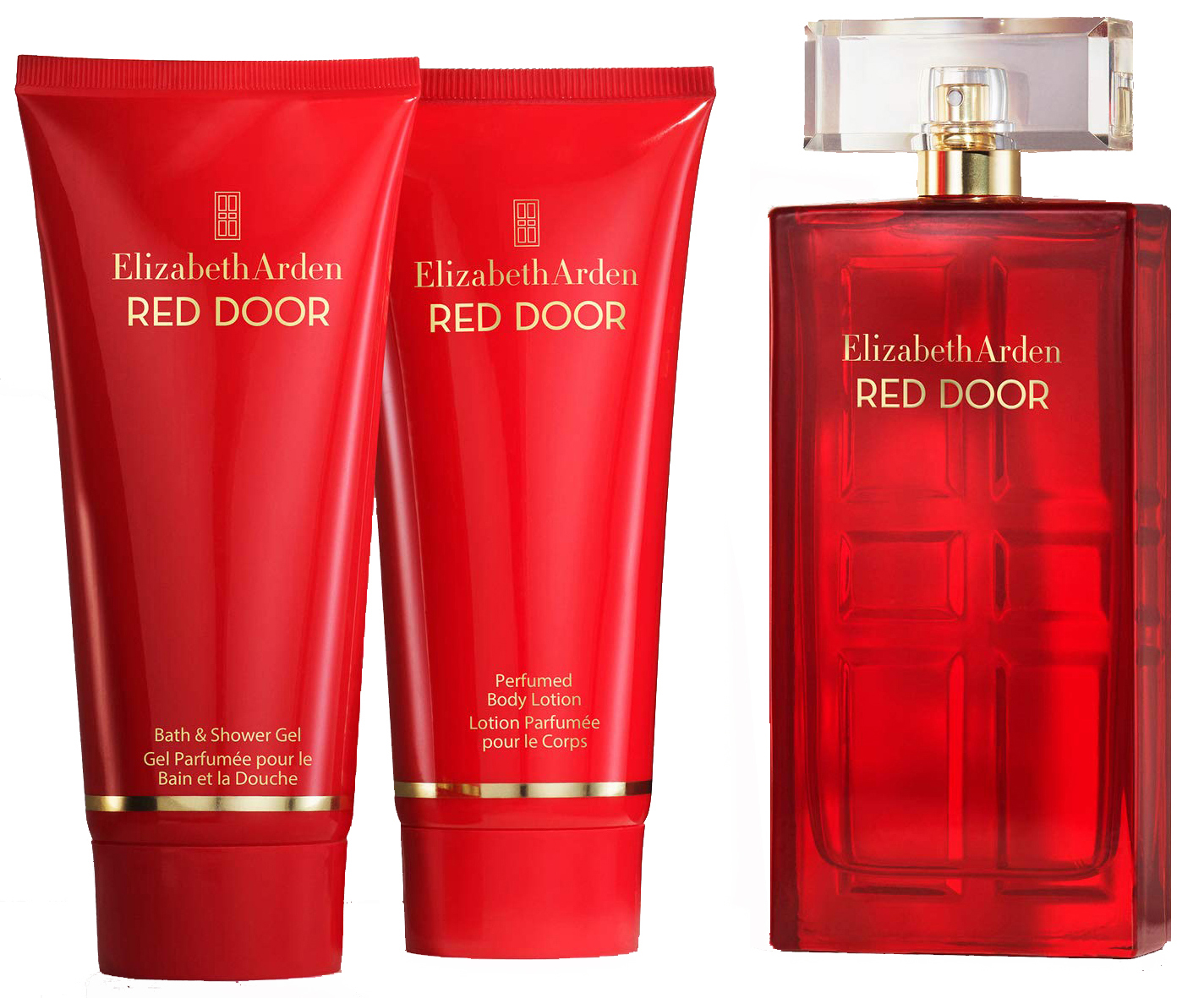 ELIZABETH ARDEN Red Door Eau de Toilette 30ml+Body Lotion 50ml+Shower Gel 50ml