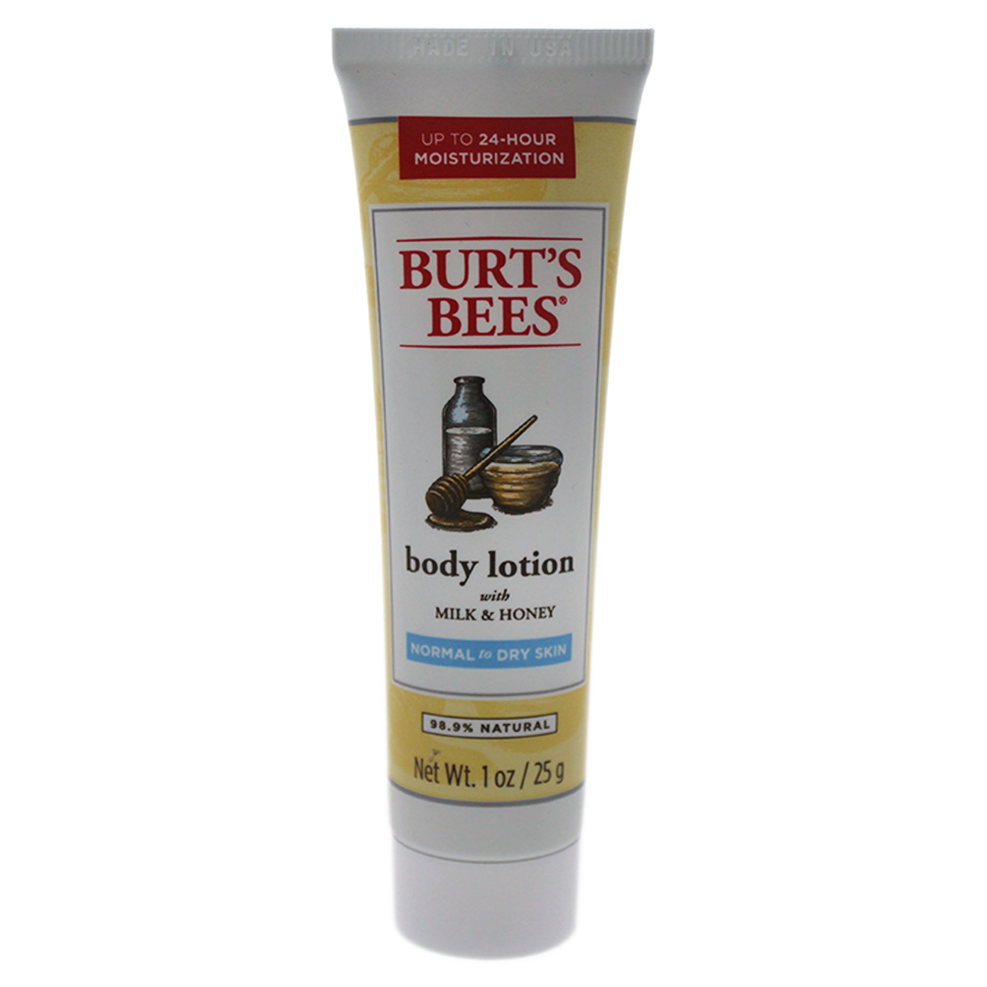 Burt's Bees TRAVEL SIZE Sensive Dily Moisturizing Cream + Milk & Honey Body Lotion