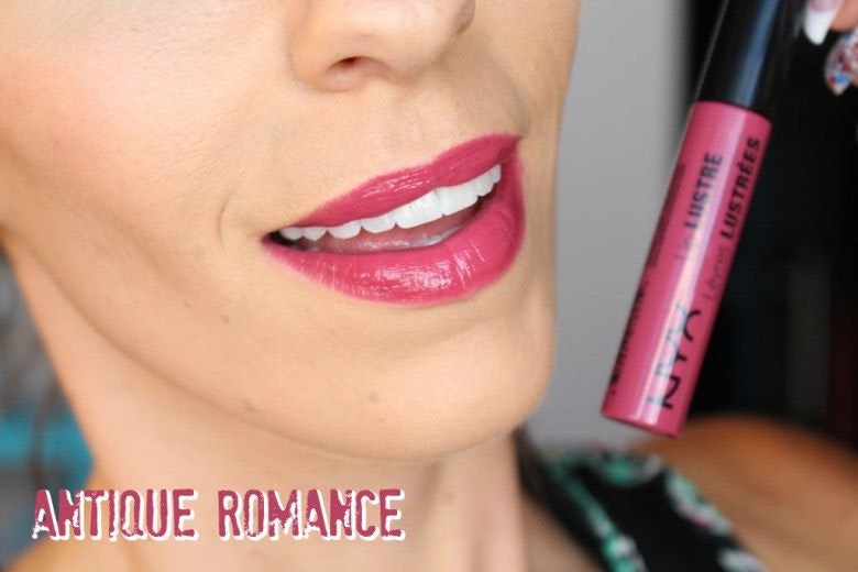 NYX Lip Lustre Glossy Lip Tint -12 Antique Romance - CosmetikCompaniet