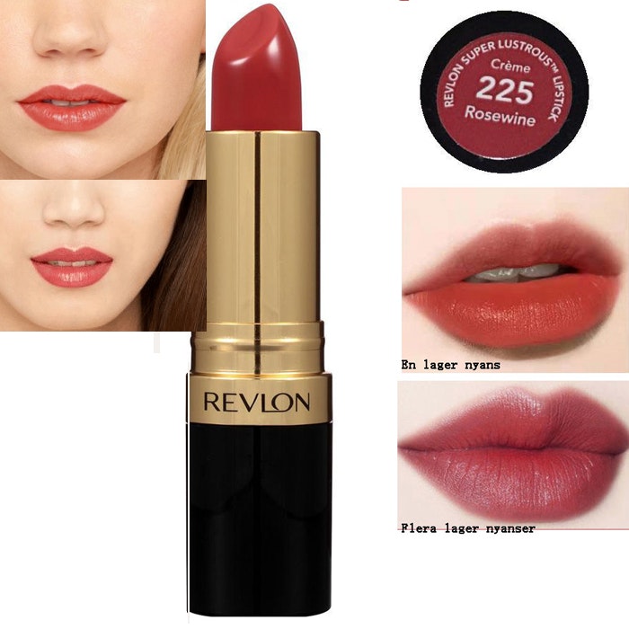 REVLON Super Lustrous CREME Lipstick 225 Rose Wine