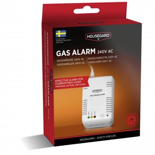 Housegard gasvarnare, 230V, GA101S