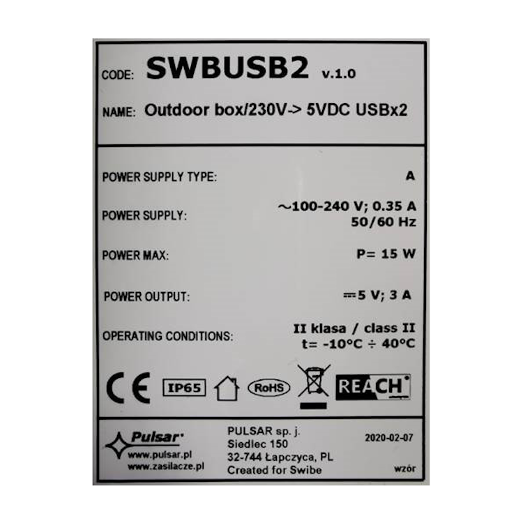 SWIBE Junction Box Outdoor