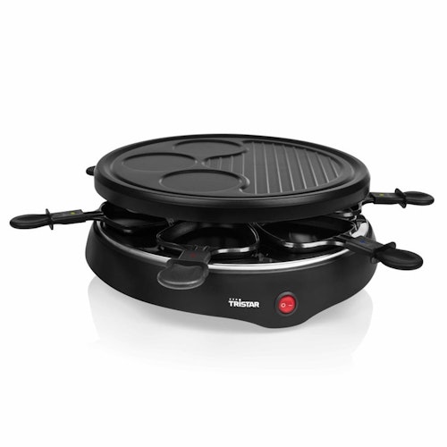 Tristar Raclettegrill med 6 pannor 800W 29cm
