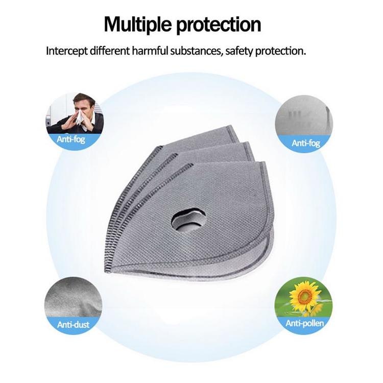 Andningsmask virus/bakteriesäker sportmask inkl. 1st N95 FFP2 filter, PM 2,5