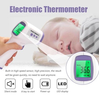 Beröringsfri, infraröd, digital termometer