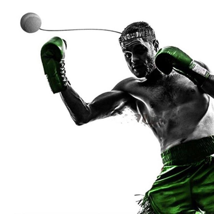 Slagboll med huvudband för reflexhastighetsträning Boxning Punch Motion Sports
