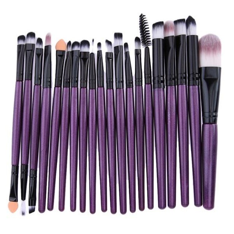 REA! 20st Makeup Brushes Kit Set Powder Foundation Eyeshadow Eyeliner Lip Brush