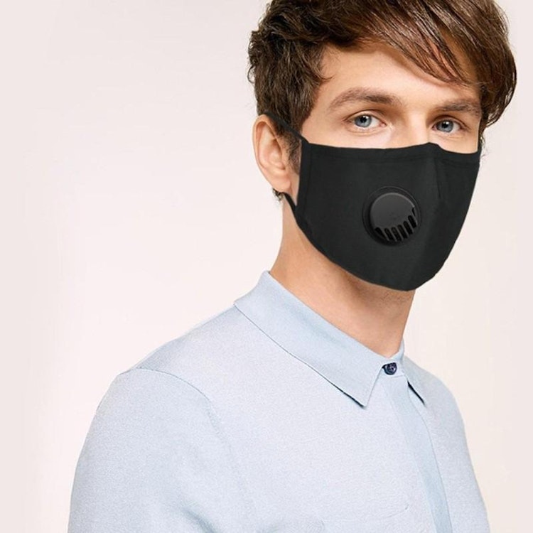 Återanvändbar PM2.5 Anti Haze Mask med andningsventil