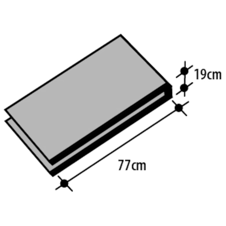 Hundramp för bil 154x39x70 cm svart