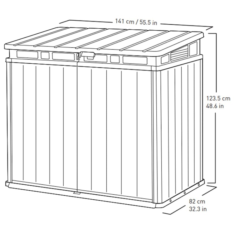 Förvaringsskåp Elite Store 1200 L