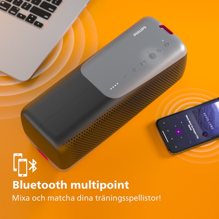 Philips GO Trådlös högtalare - TAS4807 Svart