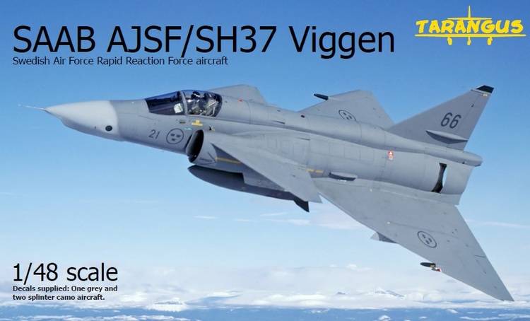 SAAB AJSF/SH/SF37 recce Viggen 1/48 SOLD OUT