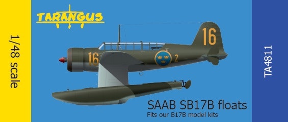 Floats for our SAAB B17 1/48 model