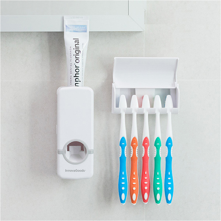 Tandkräm och tandborsthållare