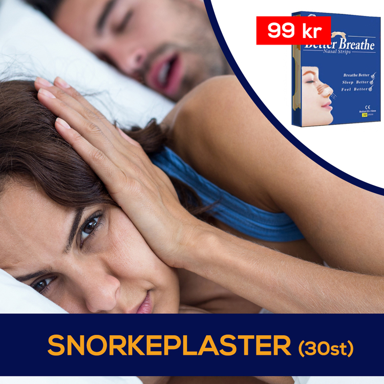 Snorkeplaster/neseplaster (30 stk)