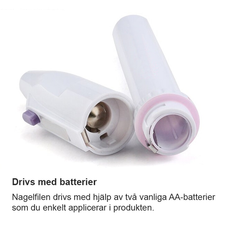 Batteridrevet neglefil