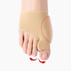 Hallux Valgus halv-sokke (2 stk)