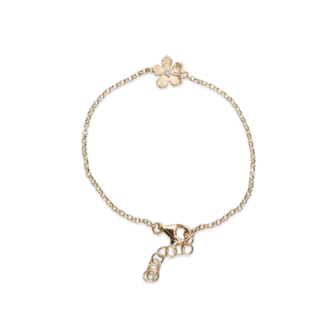 Armband Stardust Flower Förgyllt Silver