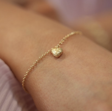 Catwalk Exclusive - Armband Stardust Heart Förgyllt Silver