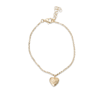 Catwalk Exclusive - Armband Stardust Heart Förgyllt Silver
