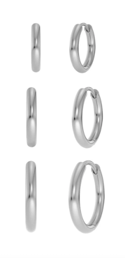 Edblad - Triple Pair Hoops Steel