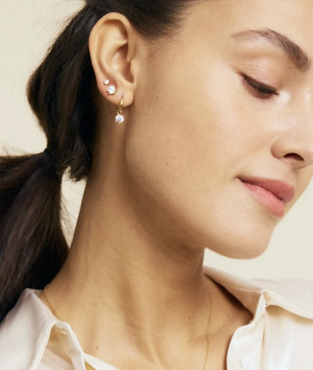 Edblad - Crown Studs Gold