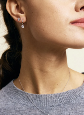 Edblad - Crown Studs Steel