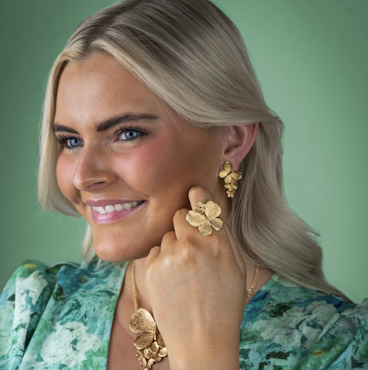 Catwalk Exclusive - Ring Stardust Butterfly Förgyllt Silver